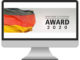 PC-Bildschirm mit Award-Logo