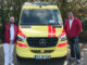 Wundmobil mit ICW-Wundexperte Mirko Mau und Fahrer Daniel Giertz